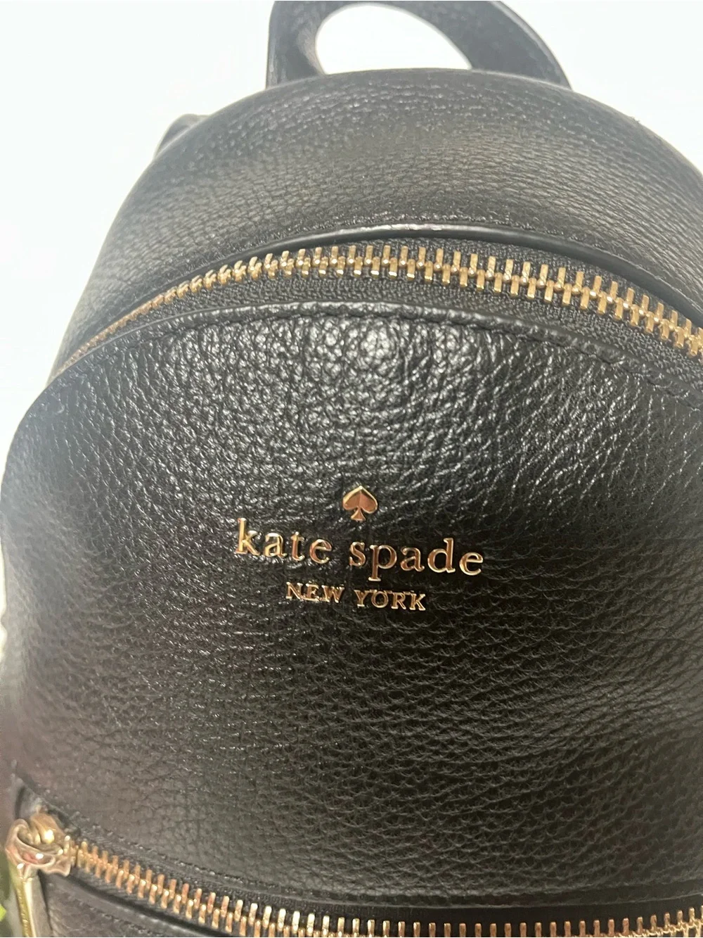 kate spade compact pebbled